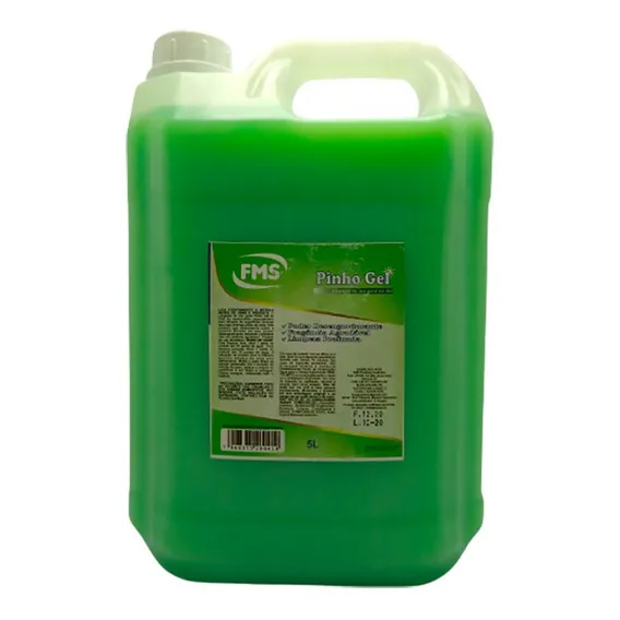 Limpador Concentrado Pinho Gel Rende Mais Fms 5l Foto 1