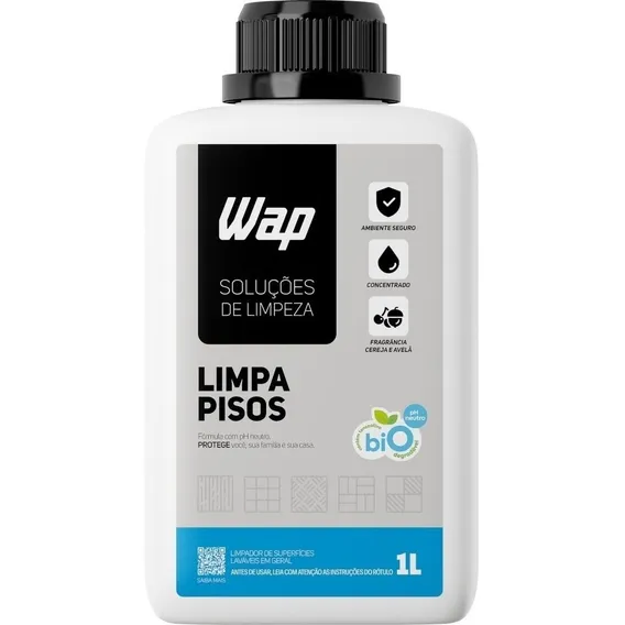 Limpador De Pisos E Superfícies Wap 1 Litro Limpa Pisos Foto 1