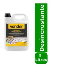 Limpador Desincrustante Biodegradável 5 Litros Vonder Foto  mini 1