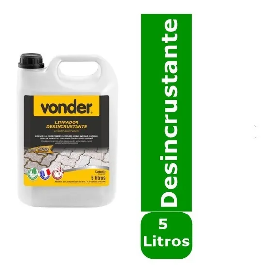 Limpador Desincrustante Biodegradável 5 Litros Vonder Foto 1