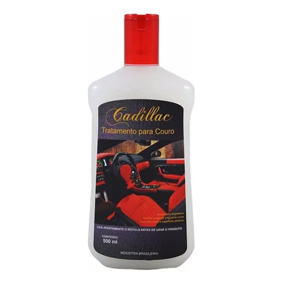 Limpador E Hidratante De Couro 500ml Cadillac Foto 1