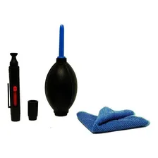 Limpador Lente Lcd Fotográfica E Limpeza Ótica Kit 5 Em 1 Foto  mini 1