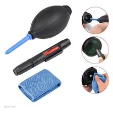 Limpador Lente Lcd Fotográfica E Limpeza Ótica Kit 5 Em 1 Foto mini  2