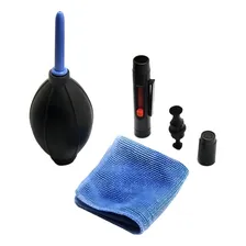 Limpador Lente Lcd Fotográfica E Limpeza Ótica Kit 5 Em 1 Foto mini  3