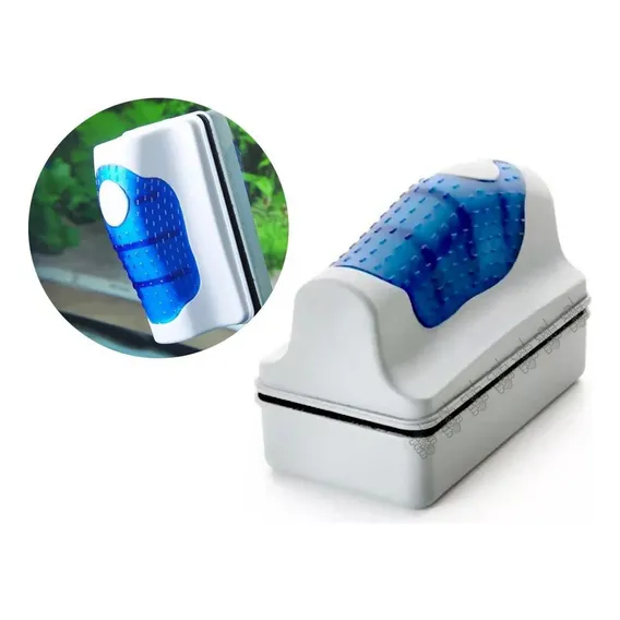 Limpador Magnético Rs-11 Rs Aqua Para Vidraças E Aquários Foto 1