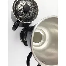 Linda Cafeteira Italiana Econômica AlumÃnio 1,5 Litros Cor Craqueada Foto mini 3