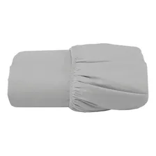 Linda Casa lençol com elástico super king percal 200 fios algodão cor cinza Foto  mini 1