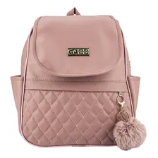 Linda Mochila Bolsa Pequena Feminina Moda Varejo Atacado Cor Rosa-Jeans Foto mini 1
