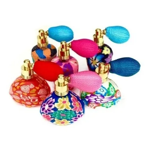 Lindo Porta Perfume Borrifador Kit Com 2 Frascos Perfumeiro Foto 1