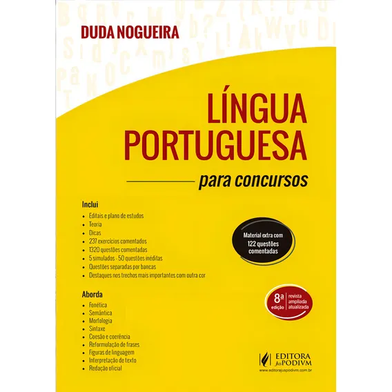 Língua Portuguesa Para Concursos - Duda Nogueira Foto 1