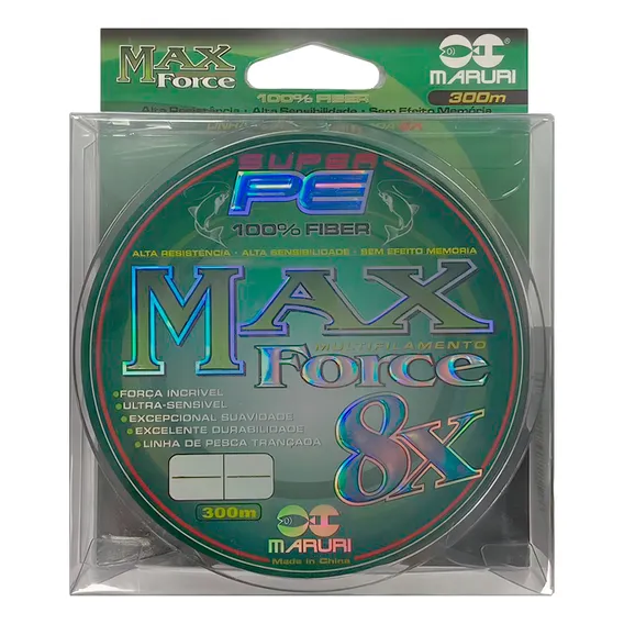 Linha 8x 300m Verde Pe Max Force - Maruri Foto 1