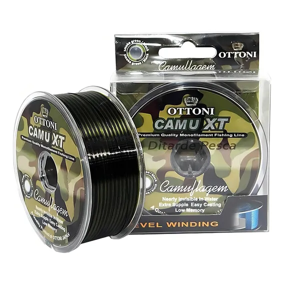 Linha Camu Xt Ottoni Monofilamento 0,30mm 300m Foto 1