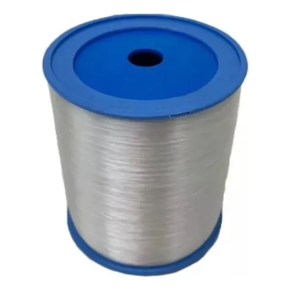 Linha Costura Invisível Nylon 020mm Artesanato Pesca Missang Cor Transparente Foto 1