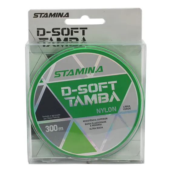 Linha De Pesca D-soft Tamba 037mm 300m - Deyu Cor Verde Foto 1