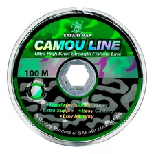 Linha de pesca Safari Max Camou Line verde Foto mini 1
