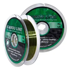 Linha de pesca Safari Max Camou Line verde Foto mini 3