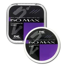 Linha de pesca Tac Iso Linha Líder Fluor Carbon transparente Foto mini 3