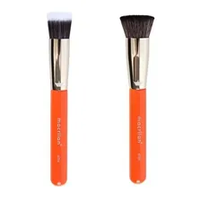Linha De Pincel Profissional Beauty Tools Macrilan Kit C/14 Cor Laranja Foto mini 1