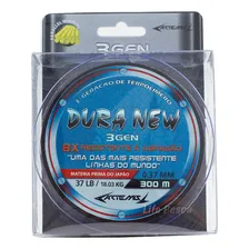 Linha Dura New Mono 3 Gen 0.28mm 17lb/8,28kg 300m - Cores Cor Cor Blue Foto mini  2