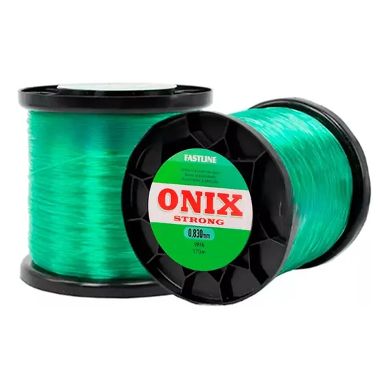 Linha Fastline Monofilamento Onix Strong 300m Cor Verde Foto 1