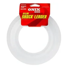 Linha Fastline Onix Hard Shock Leader - 35 Lbs - 0,52 Mm Cor Branco Foto  mini 1