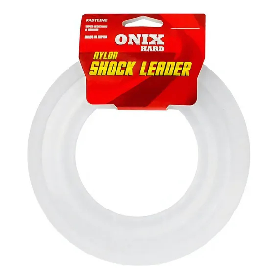Linha Fastline Onix Hard Shock Leader - 35 Lbs - 0,52 Mm Cor Branco Foto 1