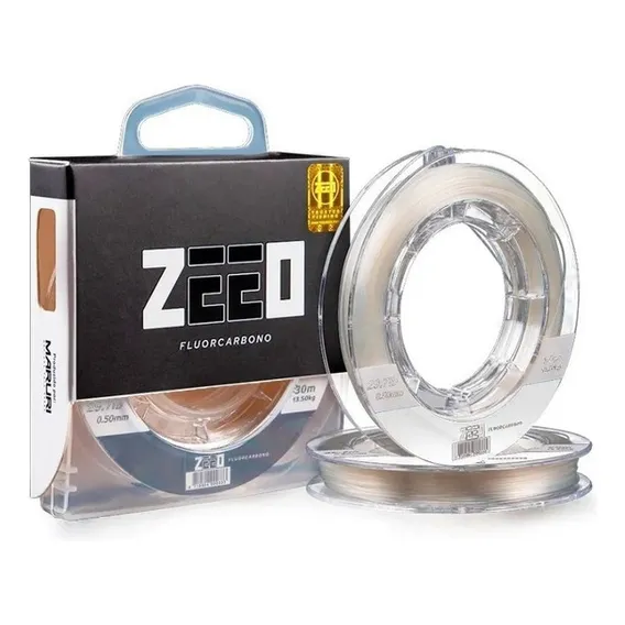 Linha Fluorcarbono Transparente 0,70mm 30mts - Zeeo Foto 1