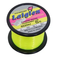 Linha Laiglon 0,370mm (20,0 Lbs - 10 Kg) 600m - Amarela Cor Amarelo Foto mini 1