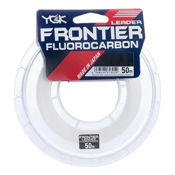 Linha Leader Pesca Ygk Frontier Fluorocarbon 0,55mm 35lb 50m Foto 1