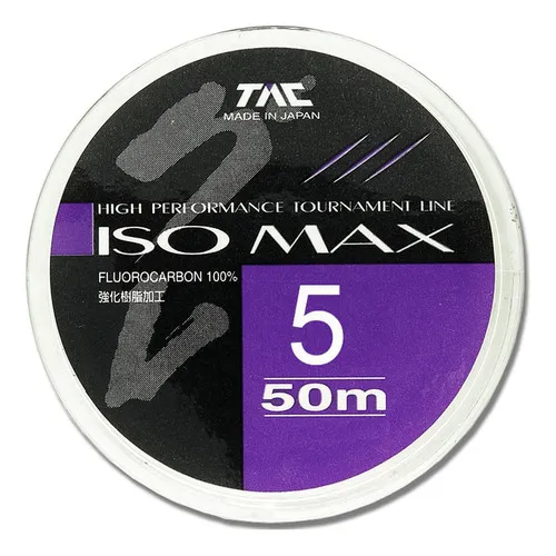 Linha Líder Fluor Carbon Tac Iso Max 20lb - .0370mm - 50m Foto 1