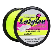 Linha Marine Sports Laiglon Mono. Japonesa 0,33 Mm 600 Mts Cor Amarelo Foto mini  2
