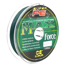 Linha Maruri Multifilamento Max Force 4x Cor Verde Foto mini  2