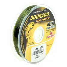 Linha Mazzaferro Dourado Top Force 0,40mm 24,3lb 100m Verde Foto mini  3