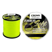 Linha Mono Crown Fiber Soft Yellow 0,37mm 27lb/12,2kg - 500m Foto mini 1