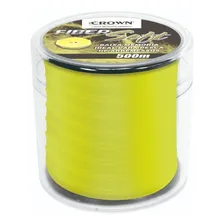 Linha Mono Crown Fiber Soft Yellow 0,43mm 37lb/16,8kg - 500m Foto mini 2