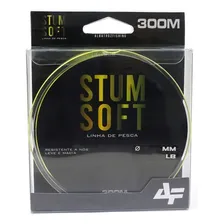 Linha Monofil Albatroz Stum Soft 0,30mm (8,7kg) - 300 Metros Cor Yellow Foto mini  3