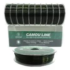 Linha Monofilamento Camou Line - 1000 Mts - Safari Max Cor Verde Foto mini 1