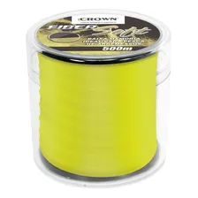 Linha Monofilamento Fiber Soft Amarelo 0,52mm 52lbs 500m Foto mini 3