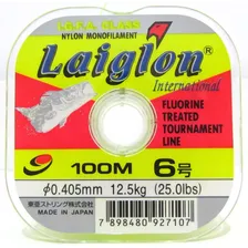 Linha Monofilamento Laiglon 0,40mm 25lbs/12,5kg - 100 Metros Foto mini 1