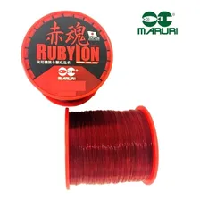 Linha Monofilamento Maruri Rubylon 0,33mm 13,4lb 600 Metros Foto mini 1