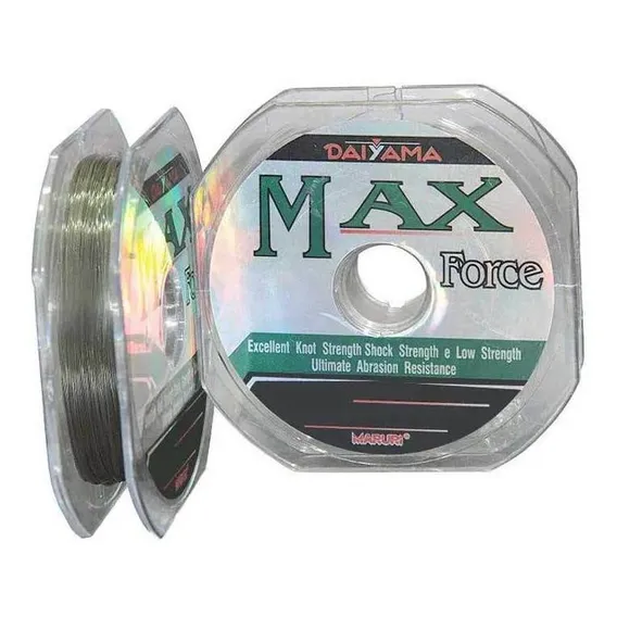 Linha Monofilamento Max Force - 100m 0,74mm Foto 1