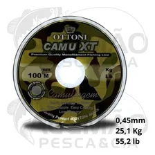 Linha Monofilamento Ottoni Camu Xt 0,45mm 100m Foto mini 2