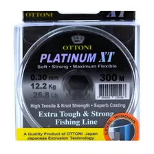 Linha Monofilamento Ottoni Platinum Xt 300m 0,30mm Foto mini 1