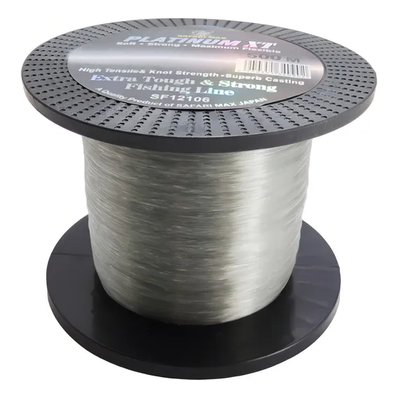 Linha Monofilamento Platinum Xt 0,30mm - 500m Cor Cinza Foto 1
