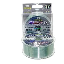 Linha Monofilamento Platinum Xt Carretel 150m 0,50mm 70,4lb Foto  mini 1