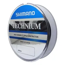Linha Monofilamento Shimano Technium 0,28mm - 200 Metros Foto mini  2