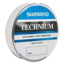 Linha Monofilamento Shimano Technium 0,28mm - 200 Metros Foto mini 4