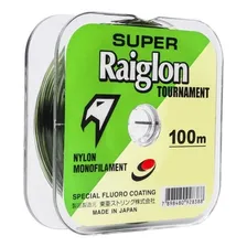 Linha Monofilamento Super Raiglon 330mm 100m Verde - Marine Foto  mini 1