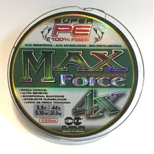 Linha Multifilamento 4x Maruri Max Force 0,30mm 44lbs 150m Foto mini  2