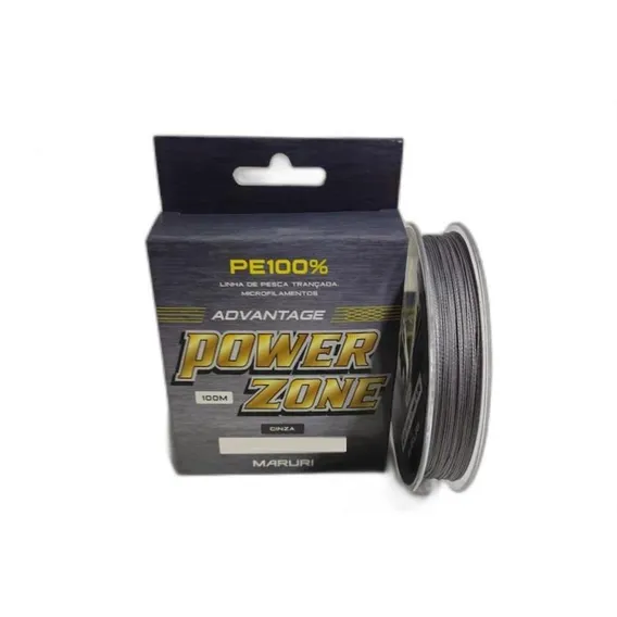 Linha Multifilamento 4x Maruri Power Zone 0,18mm 24lb 100m Foto 1